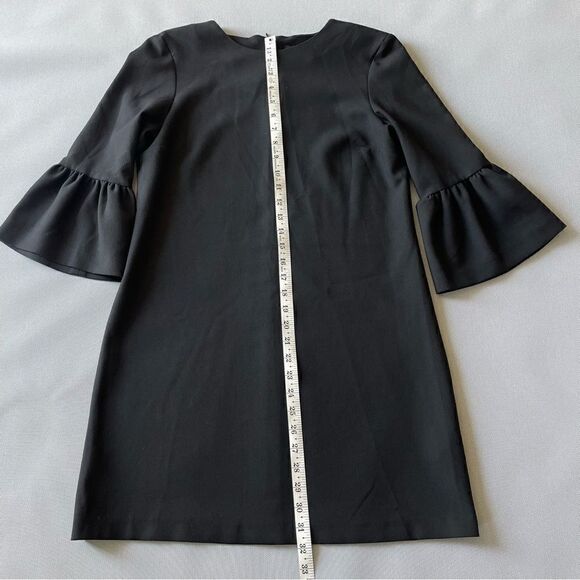 Zara Bell Sleeve Black Dress EUC Women’s Size Small - Picture 4 of 7